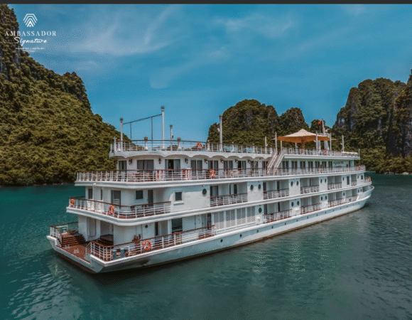 Ambassador the Largest Day Cruise in Halong Bay