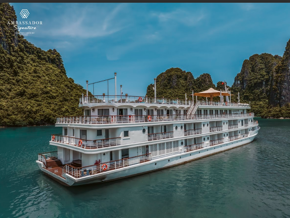 Ambassador the Largest Day Cruise in Halong Bay